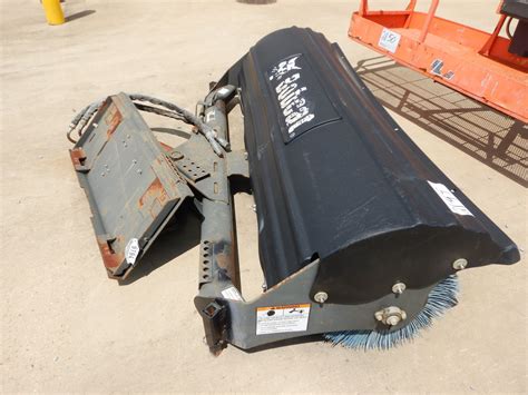 best skid steer angle broom|broom attachments for skid steer.